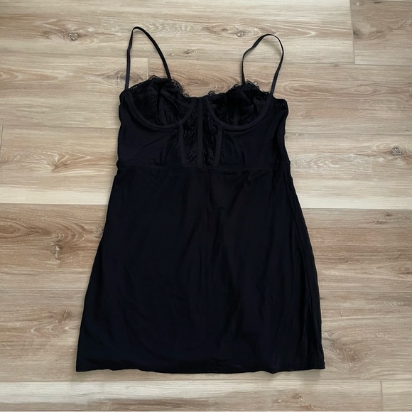 modern love bustier dress UO Modern Love Bustier Mini Dress
